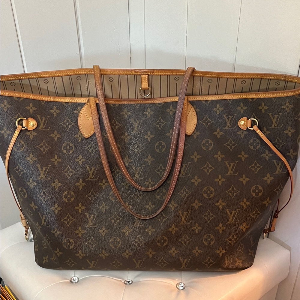 Louis Vuitton Monogram Brown Tote